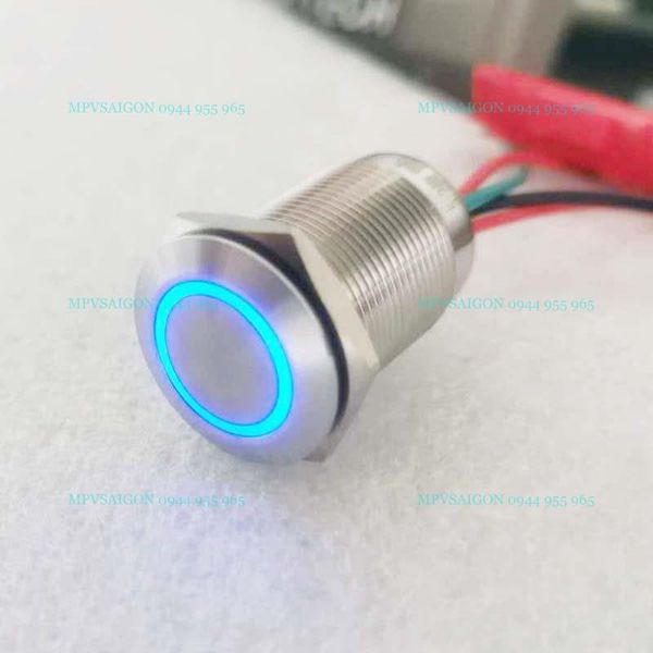 Công tắc 19mm kim loại cảm ứng