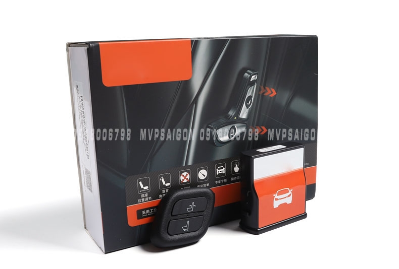 Công tắc phụ điều khiển ghế - gắn trên hông lưng ghế phụ xe ô tô