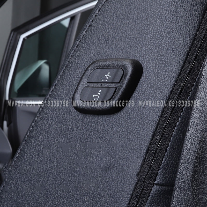 Công tắc phụ điều khiển ghế - gắn trên hông lưng ghế phụ xe ô tô