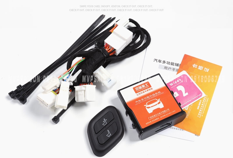 Công tắc phụ điều khiển ghế - gắn trên hông lưng ghế phụ xe ô tô