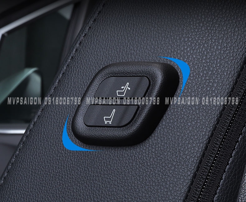 Công tắc phụ điều khiển ghế - gắn trên hông lưng ghế phụ xe ô tô