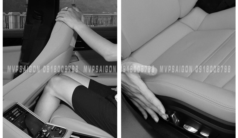 Công tắc phụ điều khiển ghế - gắn trên hông lưng ghế phụ xe ô tô
