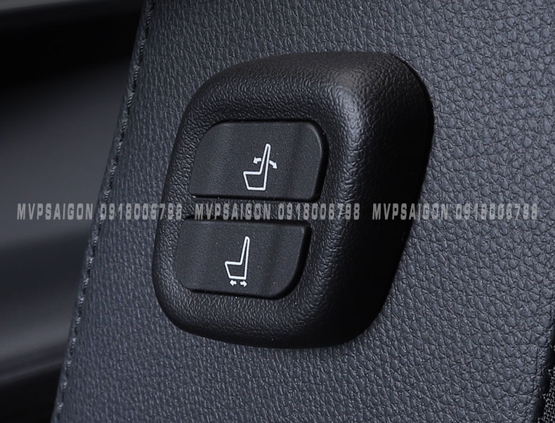 Công tắc phụ điều khiển ghế - gắn trên hông lưng ghế phụ xe ô tô