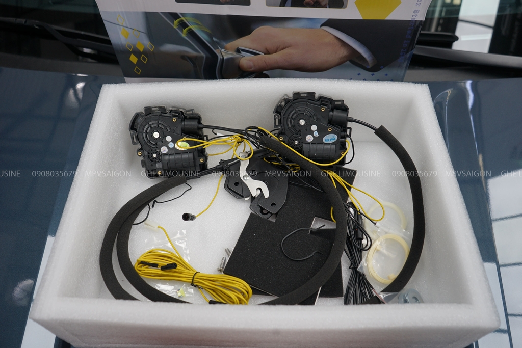 Nâng cấp cửa hít KIA Carnival 2024 2025 chính hãng OWIN Công Nghệ Mới Nhất