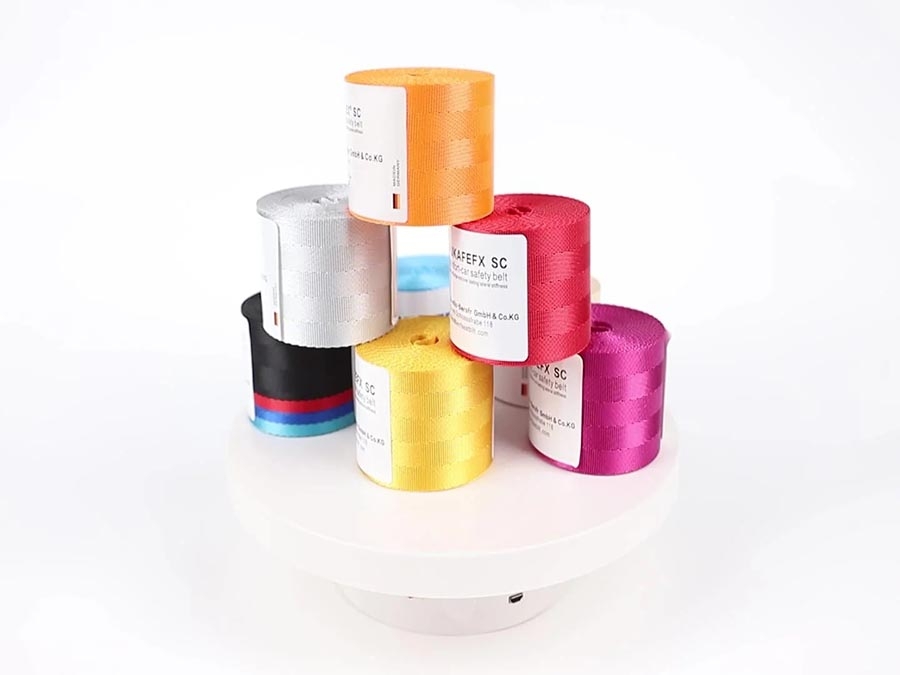 Cuộn vải dây đai an toàn xe ô tô - Đổi màu sắc dây đai an toàn xe ô tô