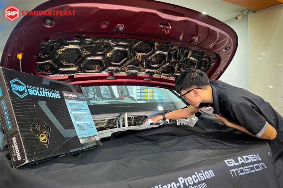 Cách âm xe hơi bằng vật liệu STP