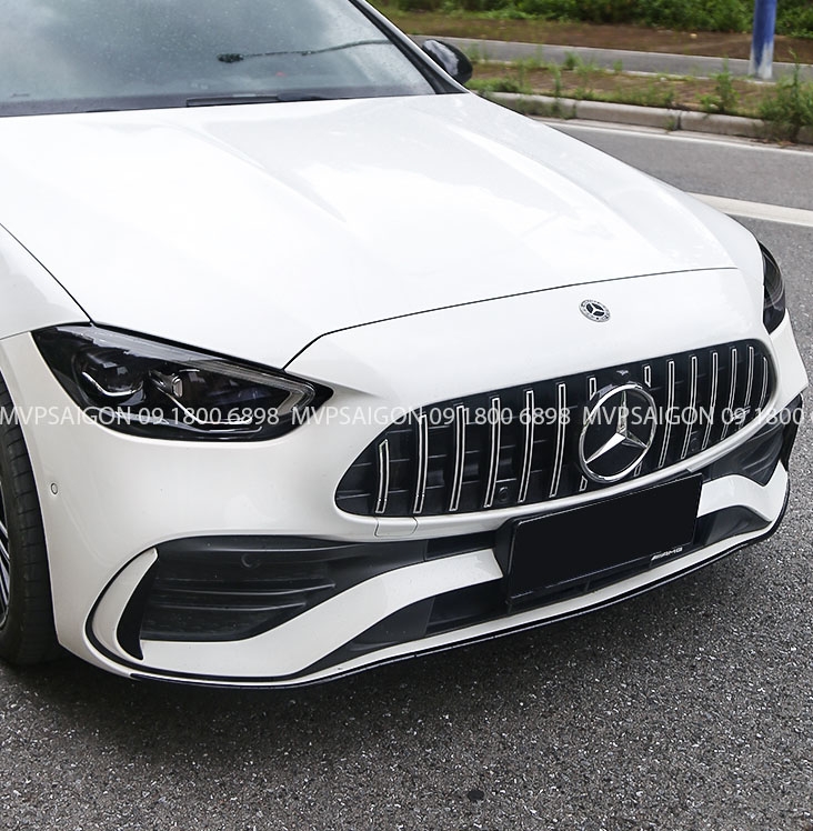 Dán decal màu khói chi tiết đèn Benz C class C200 GLC