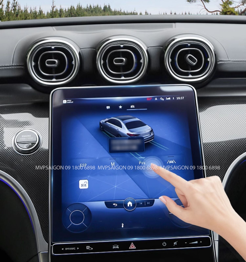 Dán PPF nội thất Benz C-class GLC C200 C300 2023-2024