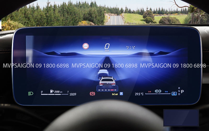 Dán PPF nội thất Benz C-class GLC C200 C300 2023-2024