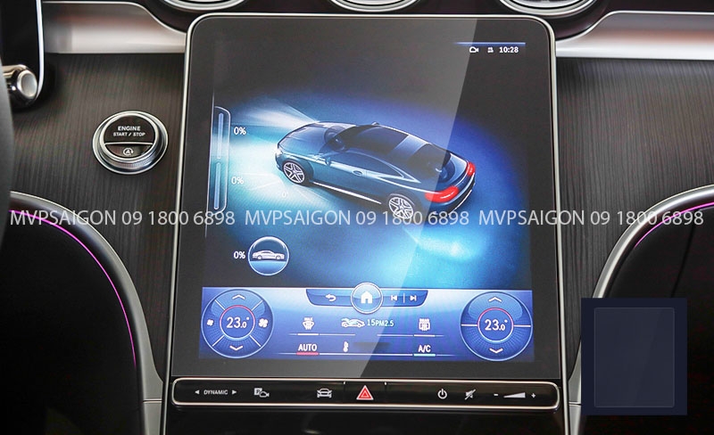 Dán PPF nội thất Benz C-class GLC C200 C300 2023-2024