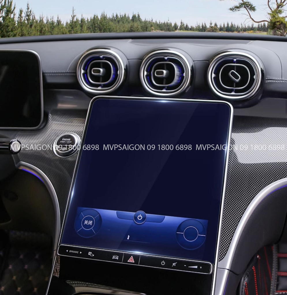 Dán PPF nội thất Benz C-class GLC C200 C300 2023-2024
