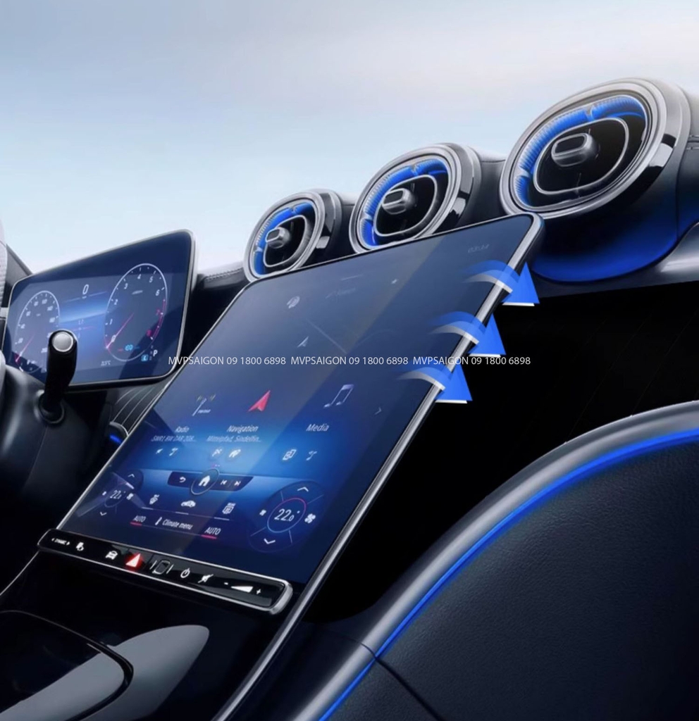 Dán PPF nội thất Benz C-class GLC C200 C300 2023-2024