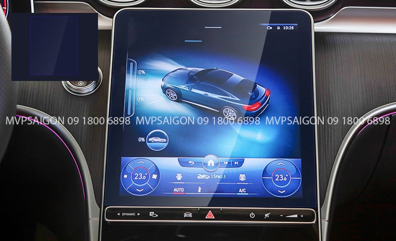 Dán PPF nội thất Benz C-class GLC C200 C300 2023-2024