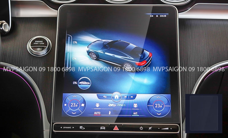 Dán PPF nội thất Benz C-class GLC C200 C300 2023-2024
