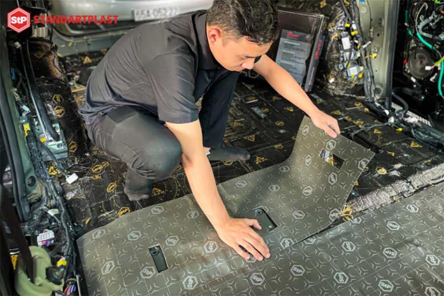 Cách âm xe hơi bằng vật liệu STP