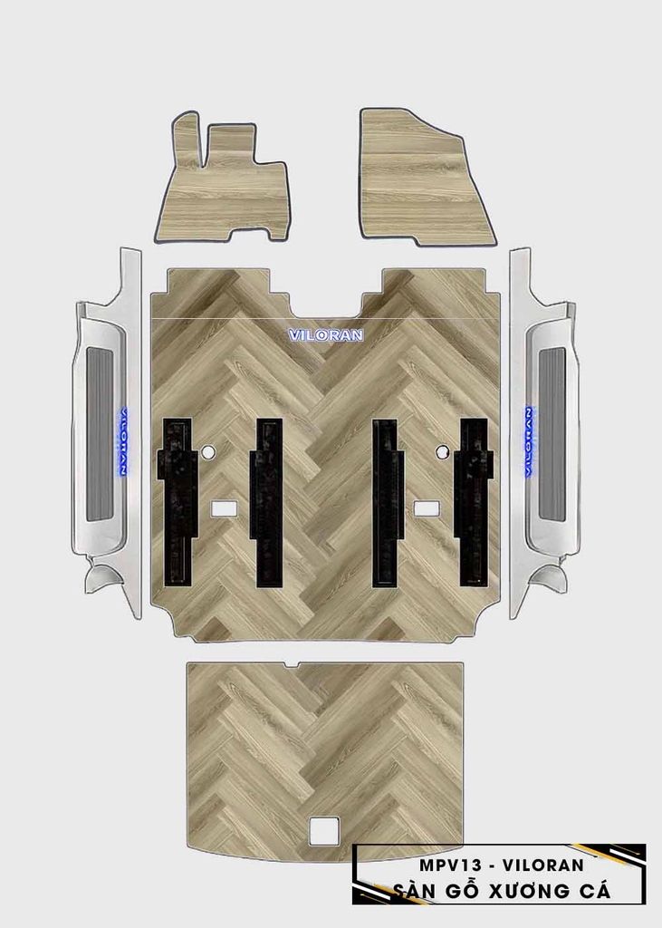 Sàn SPC vân gỗ Volkswagen Viloran