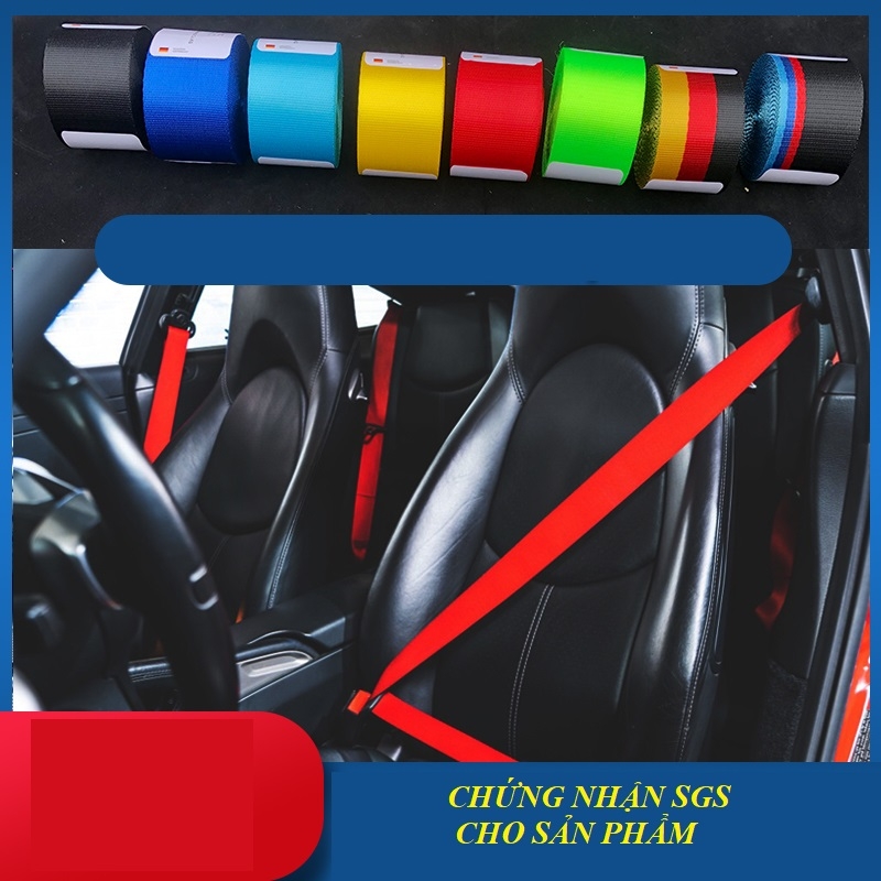 Đổi màu sắc dây đai an toàn xe ô tô- thay dây an toàn xe ô tô
