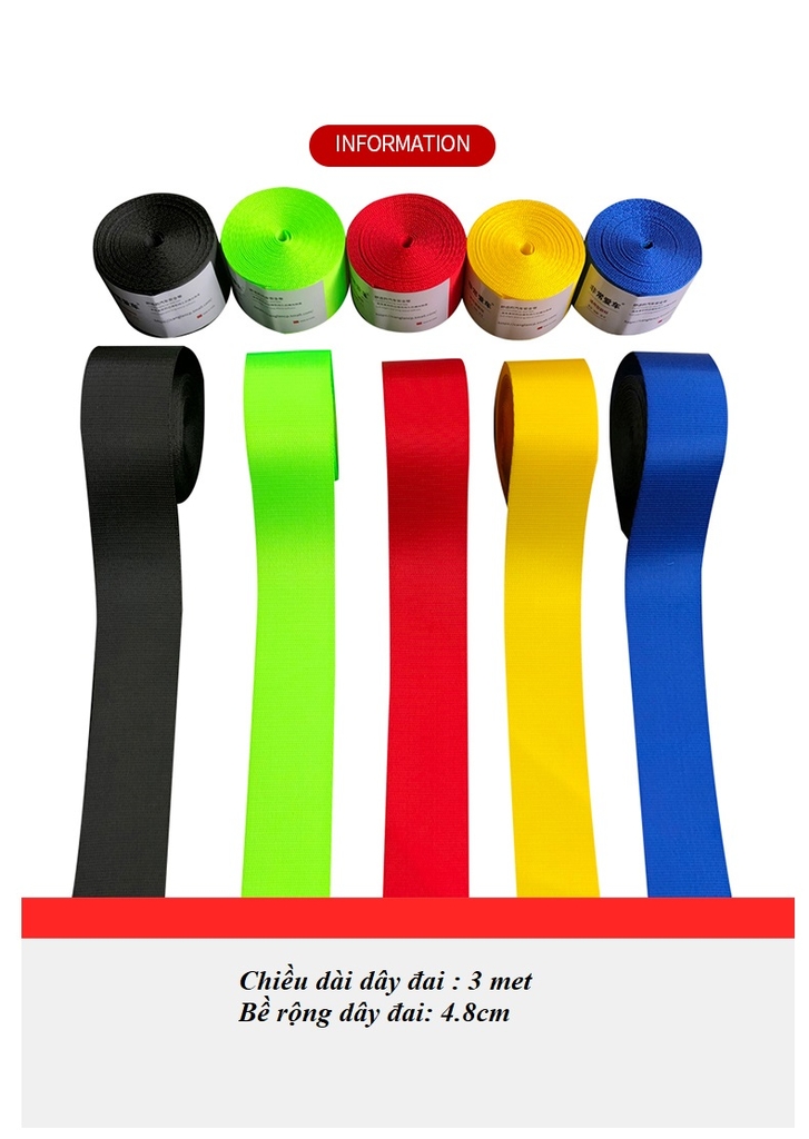 Đổi màu sắc dây đai an toàn xe ô tô- thay dây an toàn xe ô tô