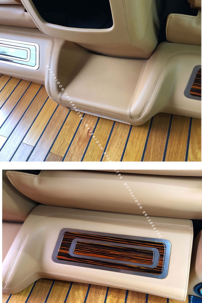 Đệm chân ghế VIP Mercedes Benz V250