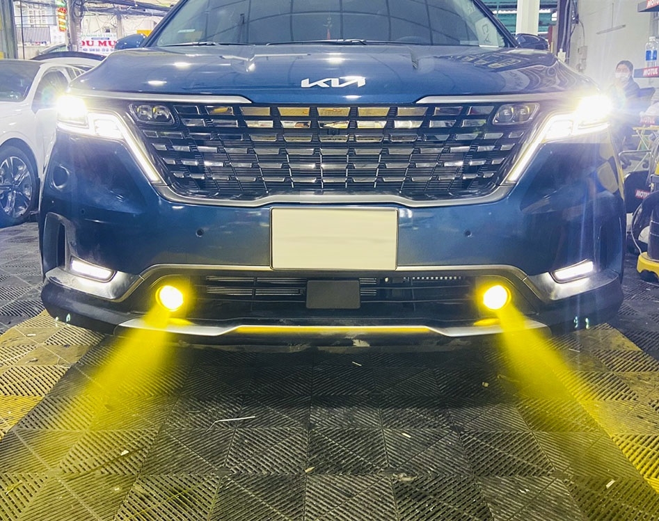 Đèn Bi Gầm Cho Xe Kia Carnival 2024 2025 loại nào tốt nhất? sáng nhất?