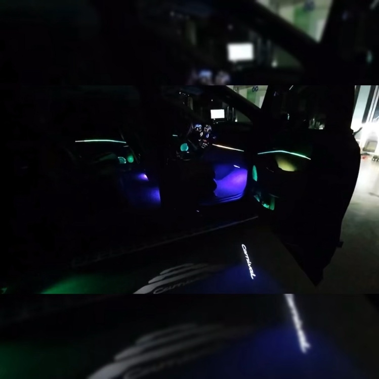 Đèn hắt sáng chân- WELCOME LIGHT Kia Carnival 2024 2025