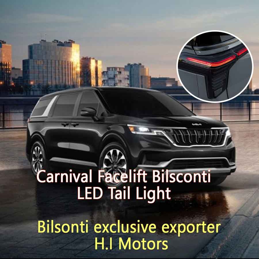 Đèn hậu Porsche cho Carnival 2025: sự khác biệt đến từ BILSCONTI Hàn Quốc