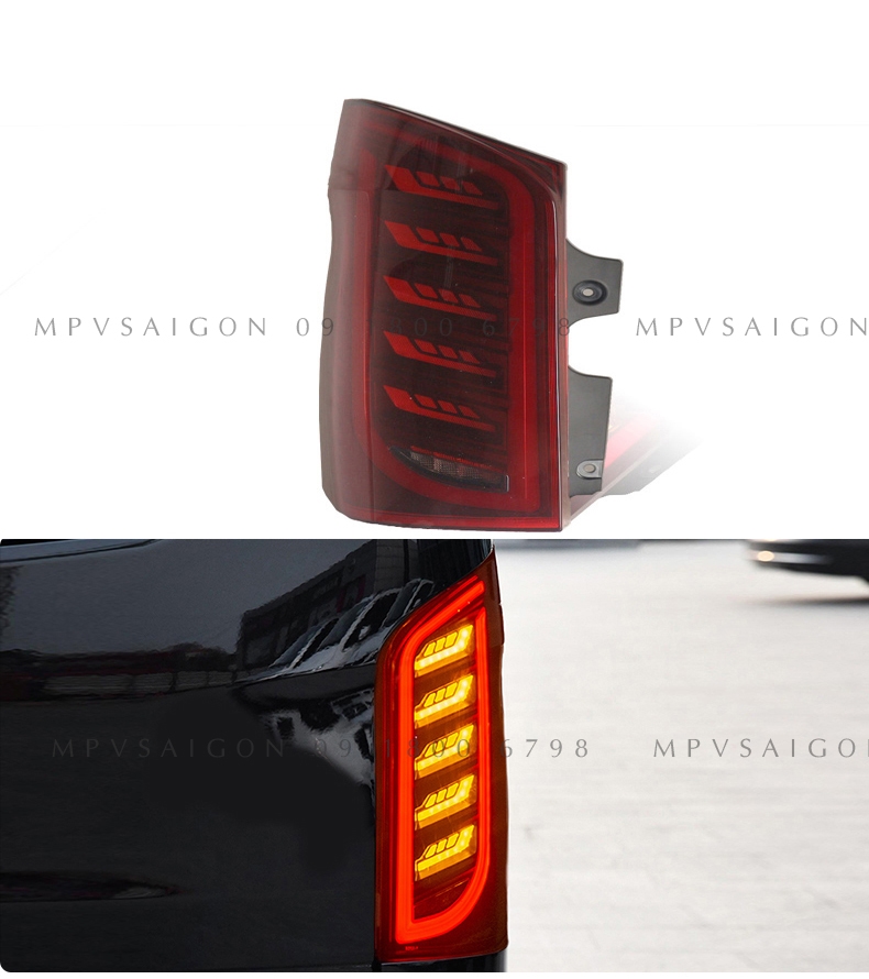 Đèn hậu V250 nâng cấp bản V260 mới nhất