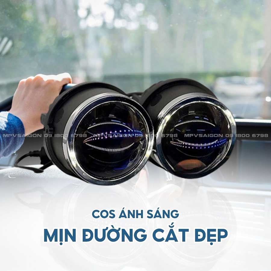 Đèn LED gầm ô tô Rain Master siêu sáng chống nước và có laser