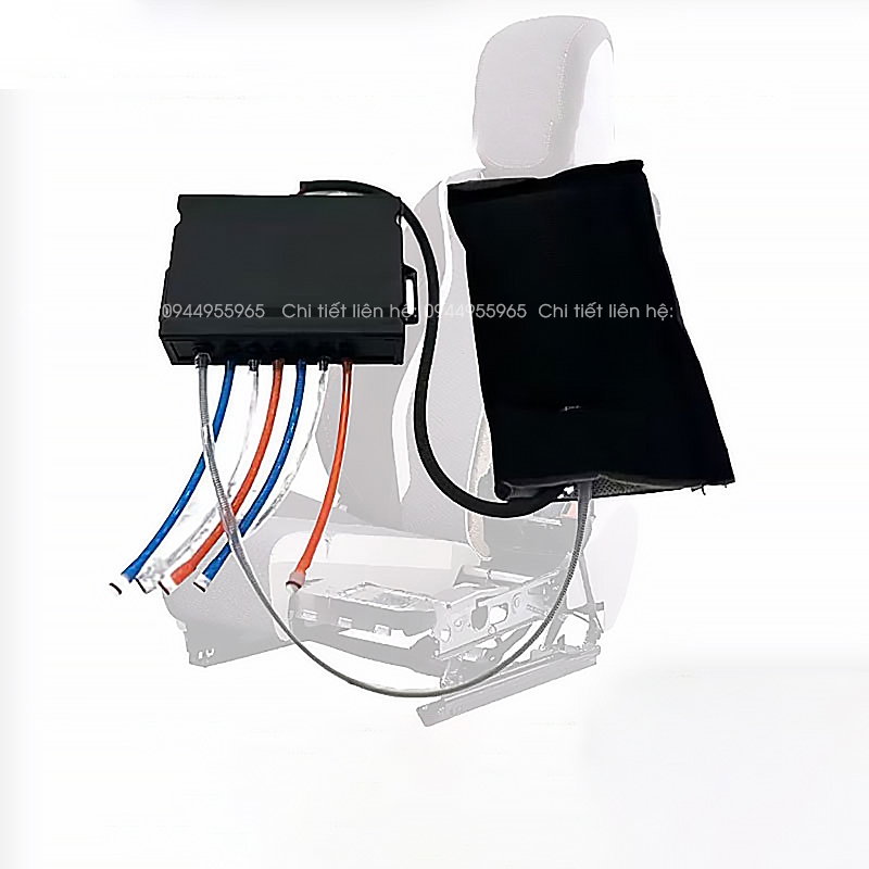 Nâng cấp massage hơi  - matxa hơi bóng khí 6 8 12 điểm ghế xe ô tô