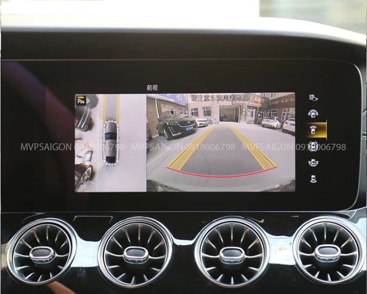 Độ camera 360 Benz A-class B-class C-class E-class S-class GLB GLE GLC