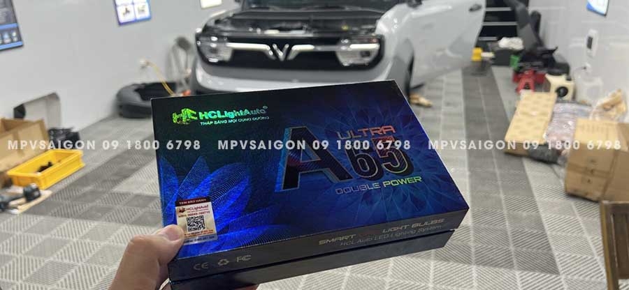 Độ đèn tăng sáng- thay bóng LED- độ bi gầm cho VinFast VF3