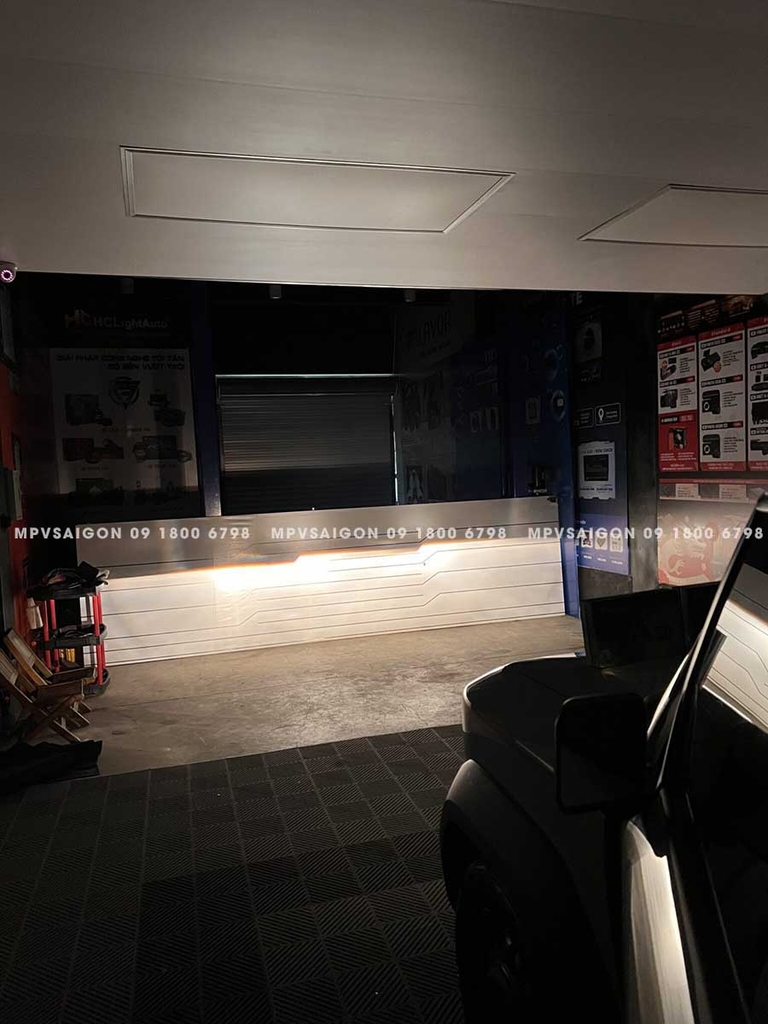 Độ đèn tăng sáng- thay bóng LED- độ bi gầm cho VinFast VF3