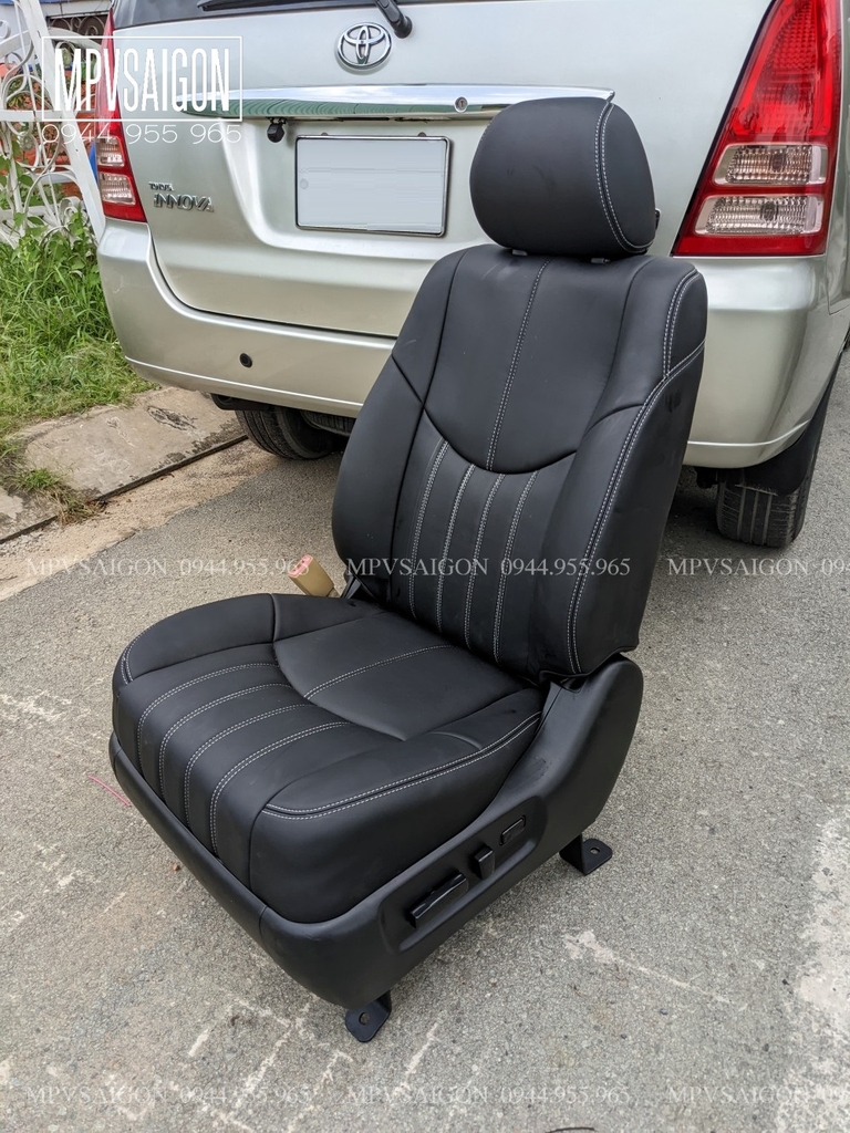 Độ ghế chỉnh điện ghế xe Toyota Innova địa chỉ uy tín chất lượng