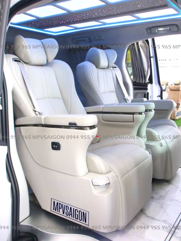 Nâng cấp ghế Limousine Toyota Alphard nhập khẩu