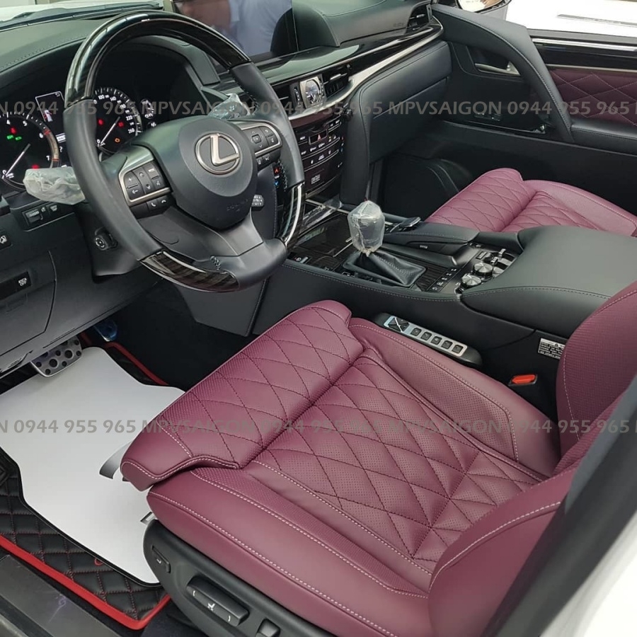 Nâng cấp ghế Limousine Lexus LX570 - ghế thương gia MBS