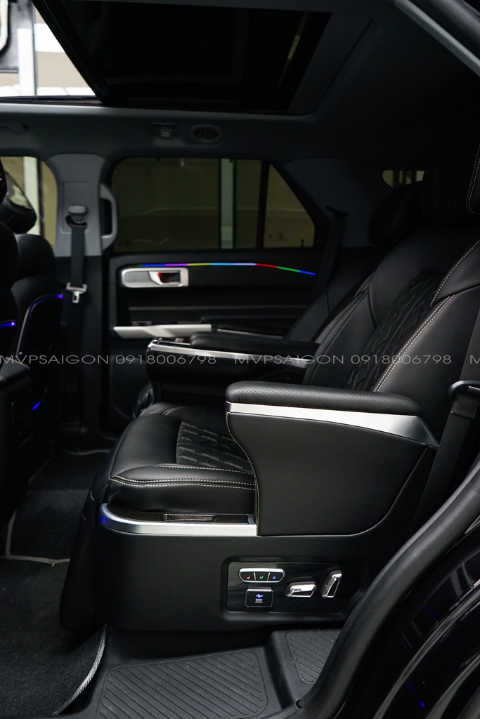 Độ ghế Limousine thương gia cho Ford Explorer 2023: Kinh nghiệm và báo giá mới nhất