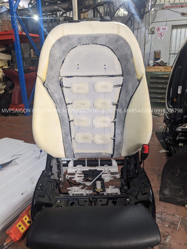 Độ hệ thống matxa - quạt gió sưởi nhiệt ghế ô tô