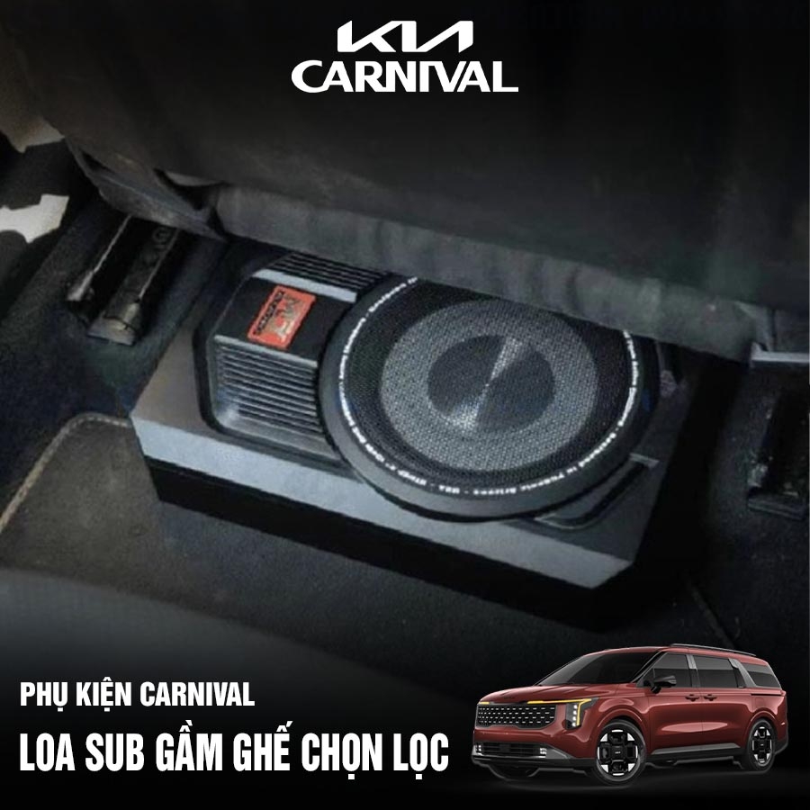 Độ Loa Sub Cho Kia Carnival 2024 2025