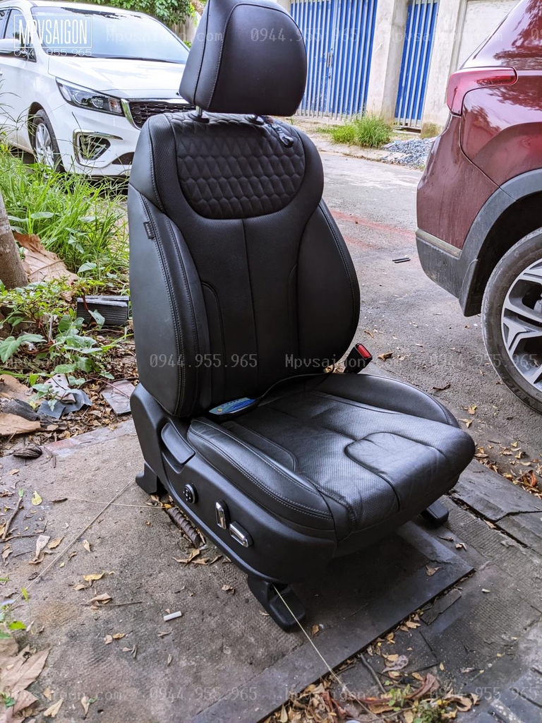 Độ Massage cho ghế xe Huyndai Santafe