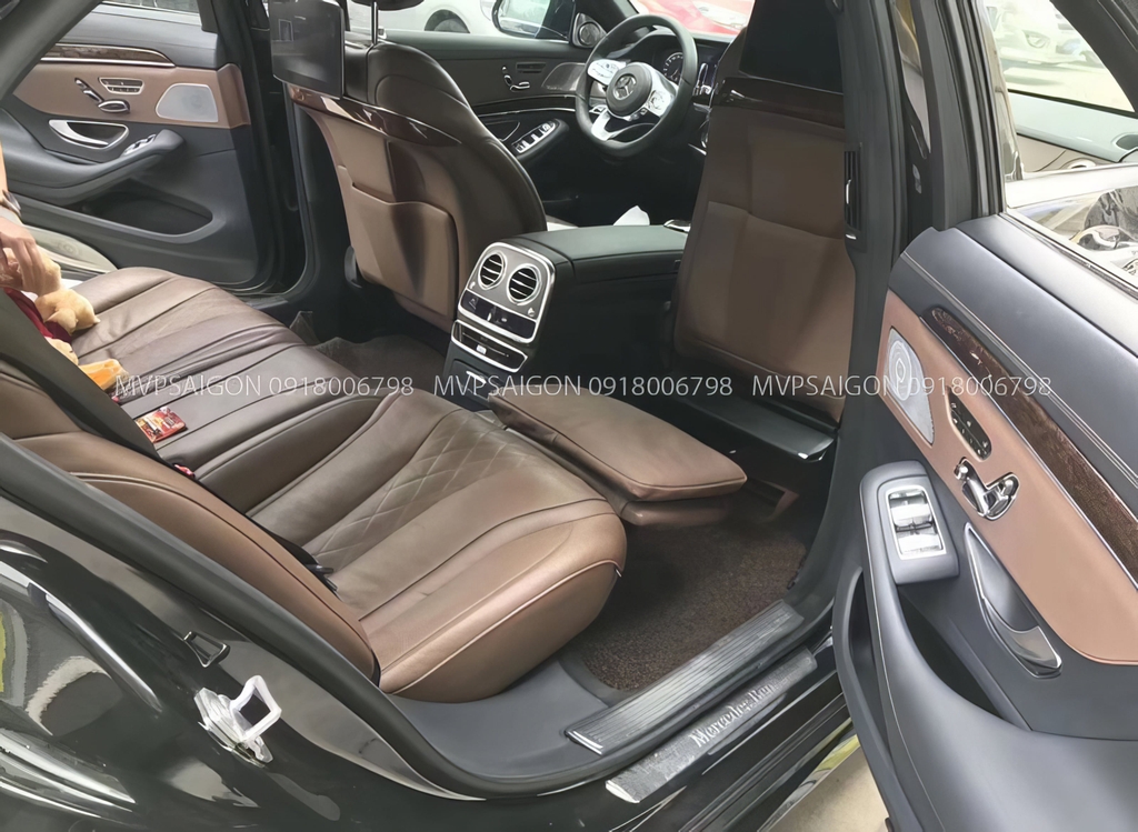 Độ nâng chân chỉnh điện dùng công tắc zin Benz S350 S450 W222 2015~2025