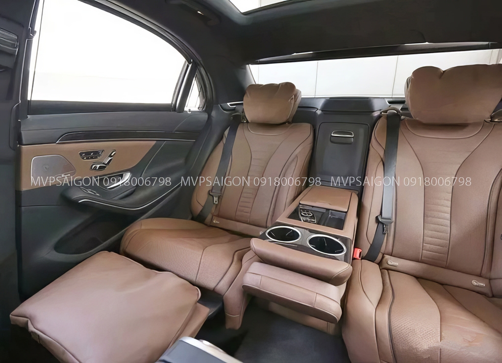 Độ nâng chân chỉnh điện dùng công tắc zin Benz S350 S450 W222 2015~2025