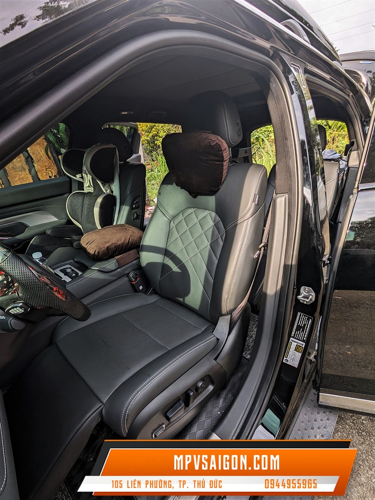 Nâng cấp - độ nâng chân cho ghế ô tô chống mỏi chân