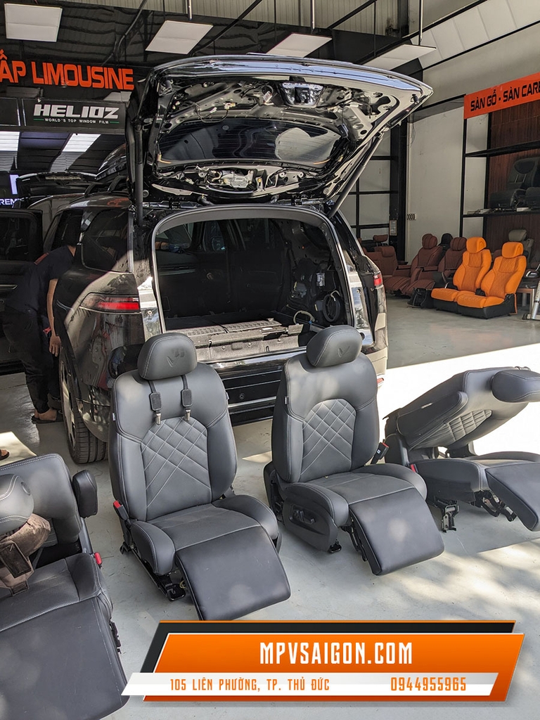 Nâng cấp - độ nâng chân cho ghế ô tô chống mỏi chân