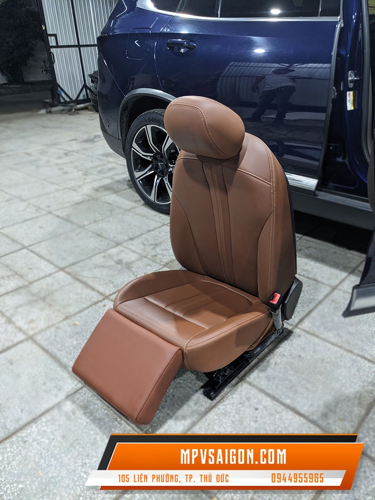 Nâng cấp - độ nâng chân cho ghế ô tô chống mỏi chân