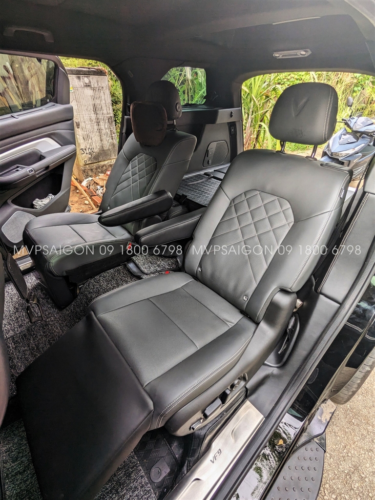 Độ nâng chân tự động Vinfast VF9