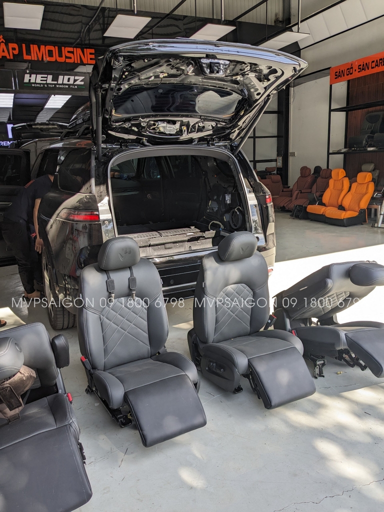 Độ nâng chân tự động Vinfast VF9