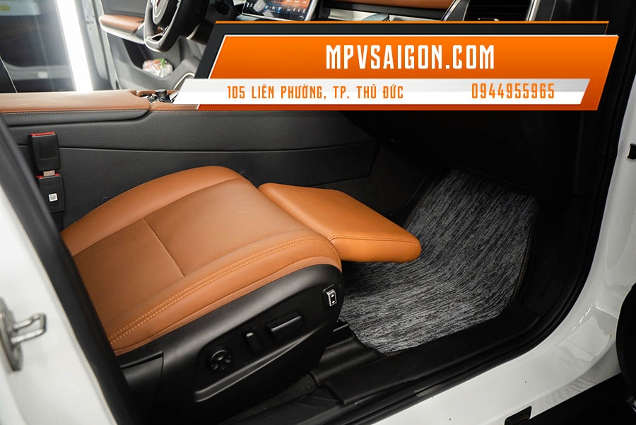 Nâng cấp - độ nâng chân cho ghế ô tô chống mỏi chân