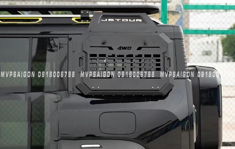 Độ ngả lưng ghế hàng hai Land Rover Defender