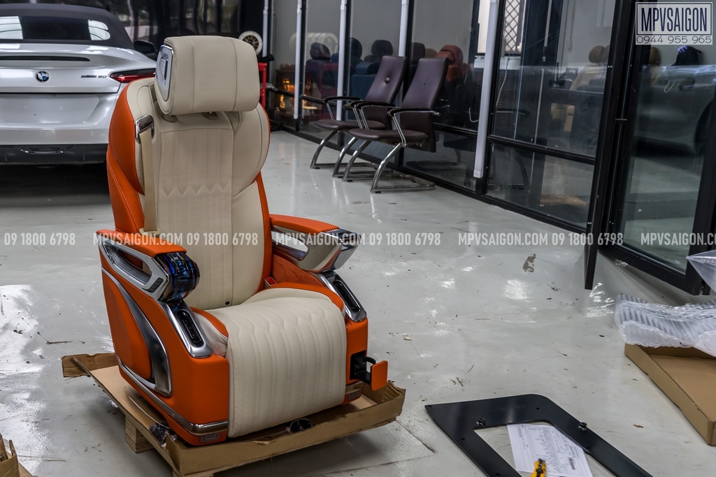 Ghế Limousine nhập khẩu Pha lê Crystal 4.0: Báo giá mới nhất