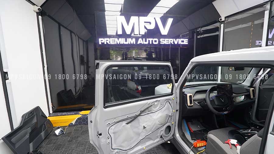 Hệ Thống Loa và Cách Âm Chống Ồn Cho xe VinFast VF3